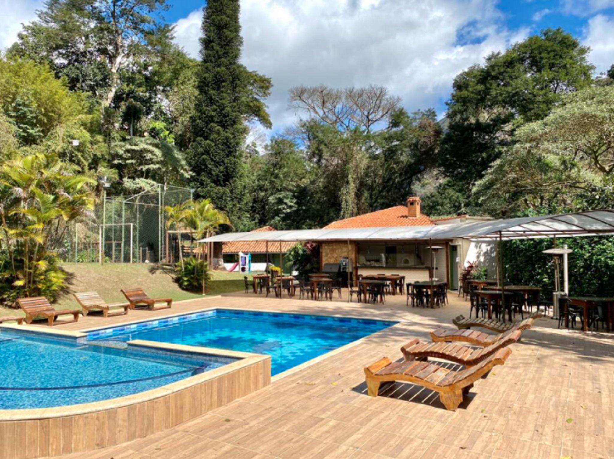 Hotel Vila Bavária Cascatinha Exterior foto